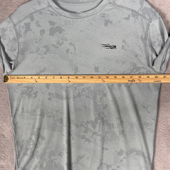 Sitka Radiant Long Sleeve Lightweight Crewneck Shirt Men's Medium Outdoor Camo - Picture 9 of 12